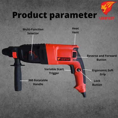 LEOFAST LFT-1209  ROTARY HAMMER