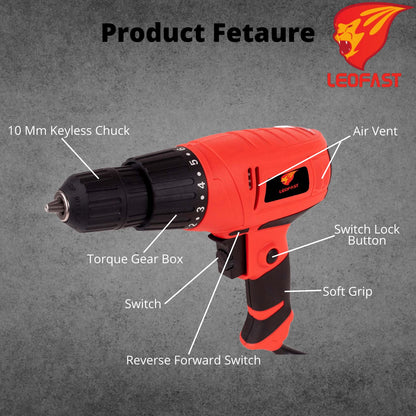 LEOFAST LFT-1204 RED SCREW DRIVER