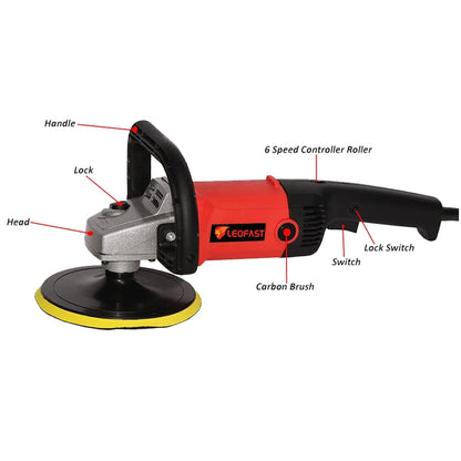 LEOFAST LFT-1307 RED POLISHER MACHINE