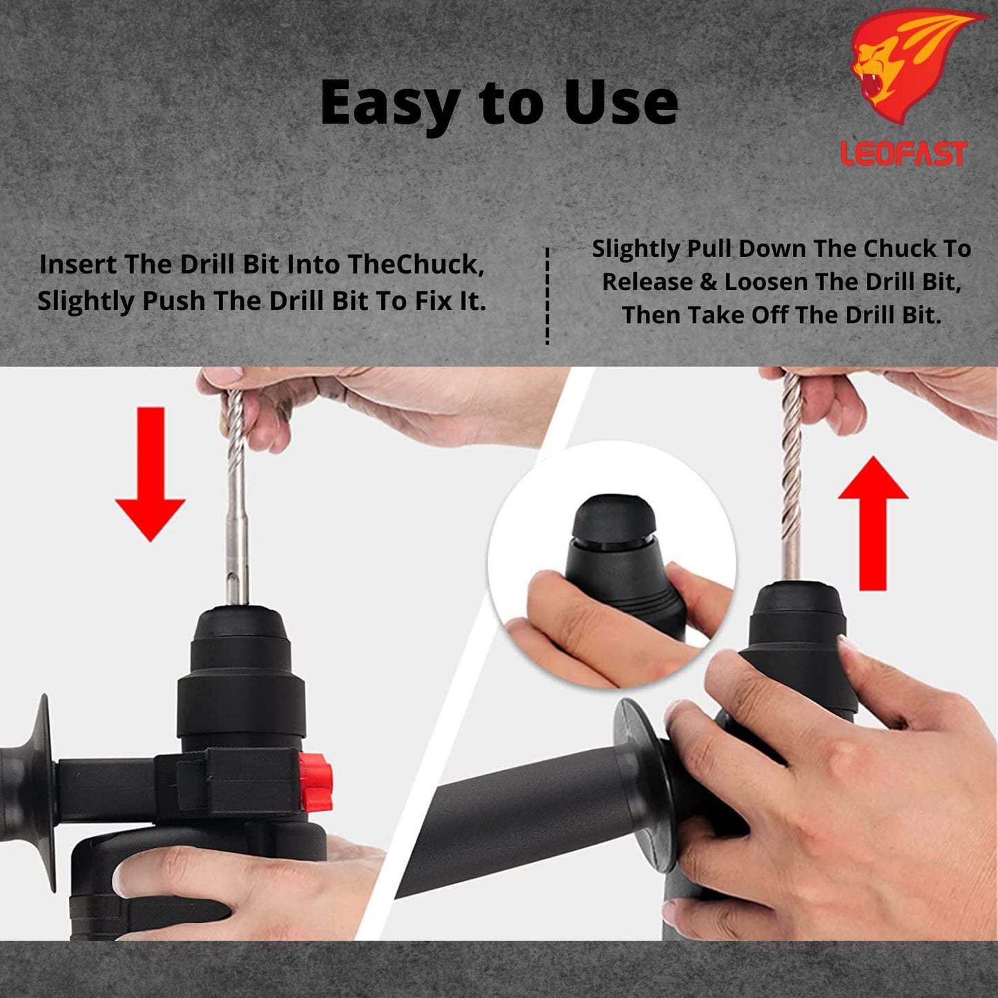 LEOFAST LFT-1209  ROTARY HAMMER