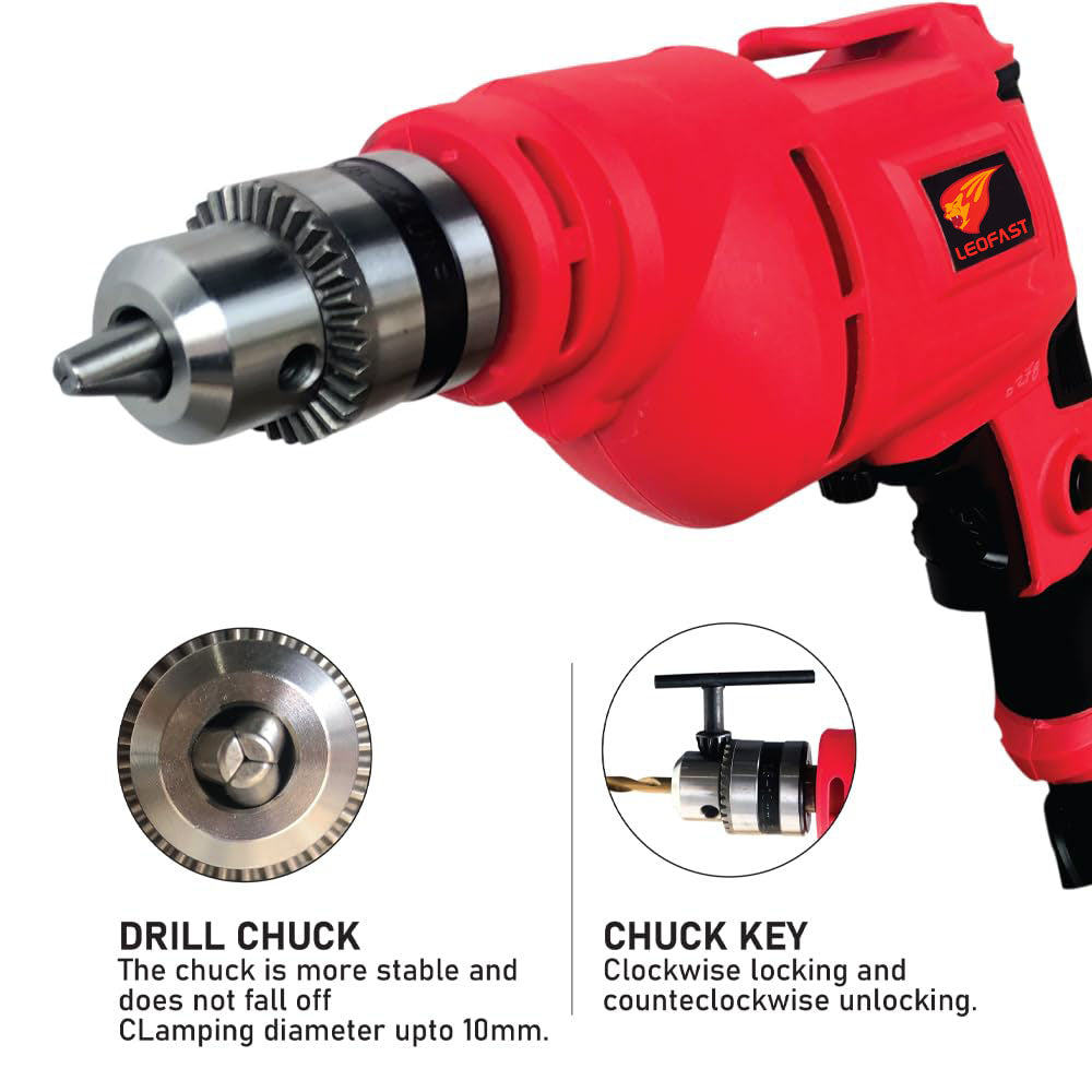 LEOFAST LFT-1207 RED DRILL MACHINE