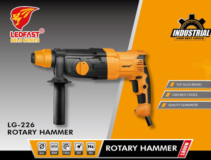 LEOFAST LG-226 YELLOW ROTARY HAMMER